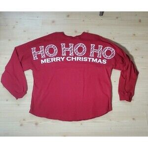 Ho Ho Ho Merry Christmas Spirit jersey size M medium